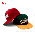 3D -вышивка логотипа Snapback Cap